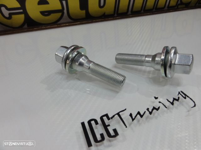 Pernos para jantes Peugeot / Citroen com espaçadores para espaçadores de 5mm, 12mm, 15mm, 20mm, 25mm 12 X 1,25 - 5