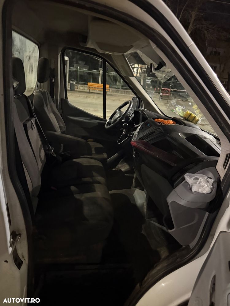 Ford Transit L3 2019 Basculabil Punte Dubla Unic Proprietar de noua Km Reali Istoric Service Kit Distribuție nou kit ambreiaj nou Camioneta Bena Tranzit Basculare Basculanta pick up NU Iveco Mercedes VW Daily Peugeot Fiat Boxer Opel Renault 35c 65c - 9