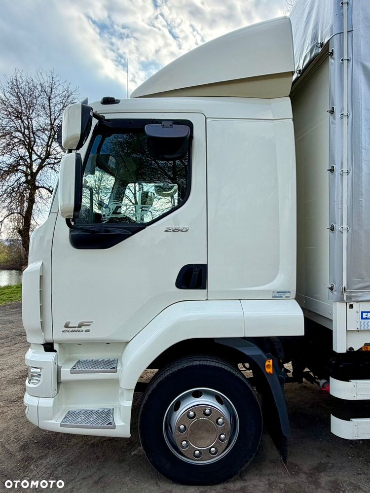 DAF LF 260 / BURTO - FIRANKA / AUTOMAT / WINDA / 14 T DMC / 6 981 KG ŁADOWNOŚCI / SPROWADZONY - 14