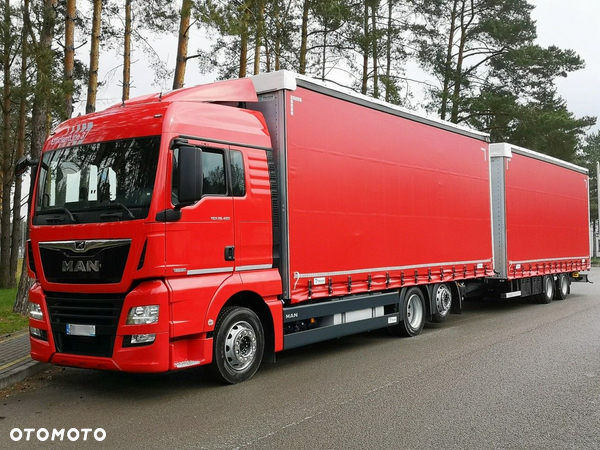 MAN TGX 26.460 Zestaw Przestrzenny Tandem 120m3 Jak Nowy!