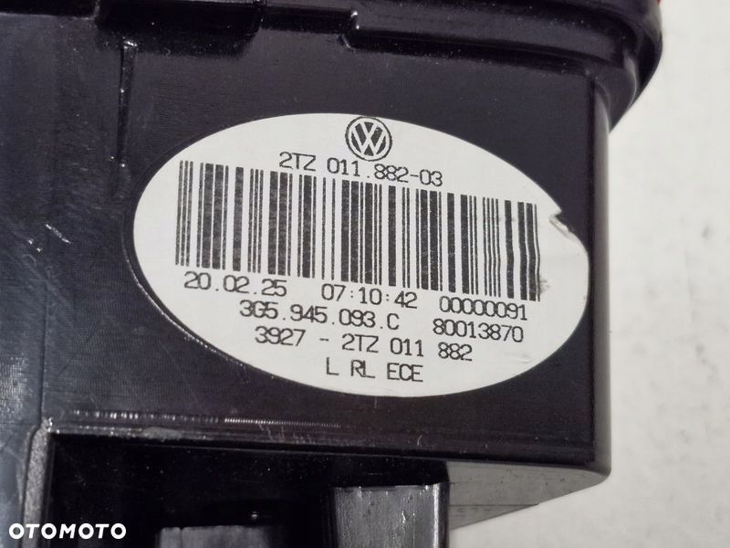 VOLKSWAGEN PASSAT B8 SEDAN LAMPA LEWY TYŁ TYLNA W KLAPĘ 3G5945093C - 7