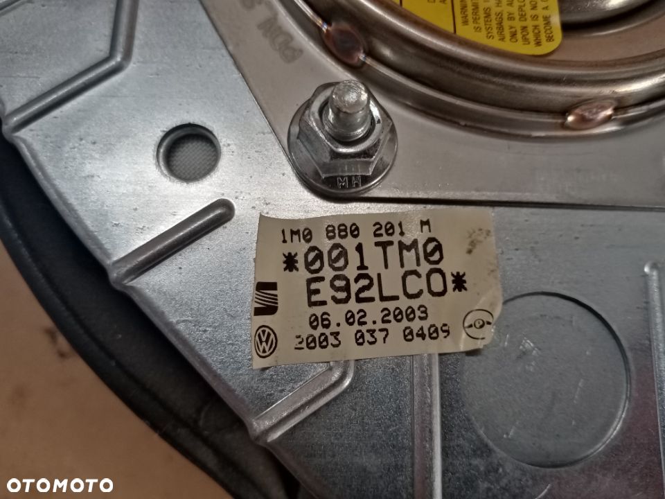 Poduszka kierowcy kierownicy AIRBAG Seat Leon 1M0880201M - 3