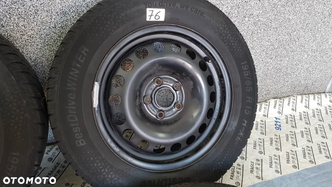 KOŁA ZIMA OPEL ASTRA K  5X105  6jx15 ET37 195/65R15  CZUJNIKI - 10