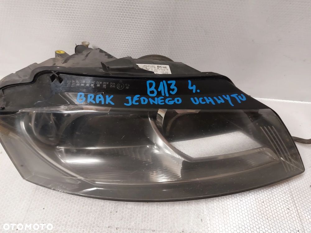 .  LAMPA PRZOD PRZEDNIA PRAWA AUDI A3 8P 2 LIFT !BRAK UCHWYTU! - 2