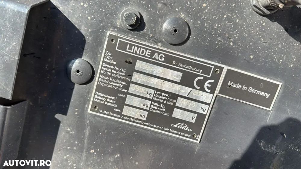 Linde H35T-03, CATARG TRIPLEX - 6
