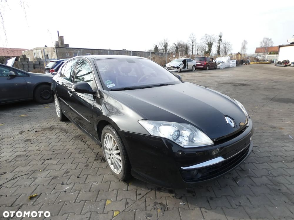 RENAULT LAGUNA III LIFTBACK*SAMOCHÓD NA CZĘŚCI*NV676 ( BLACK PEARL )/KOMPLETNY PRZÓD, MASKA, LAMPA, DRZWI, LUSTERKO, ZDERZAK, GRILL, BŁOTNIK, KLAPA, BELKA, FOTELE, KANAPA, ĆWIARTKA KIEROWNICA, ZAWIESZENIE, LICZNIK, ZEGARY, - 1