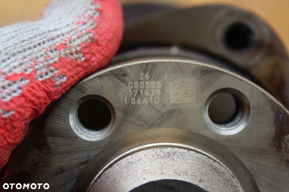 Wał korbowy 1.6 8V BSE DA50857 audi vw seat skoda NOMINAŁ ! - 10