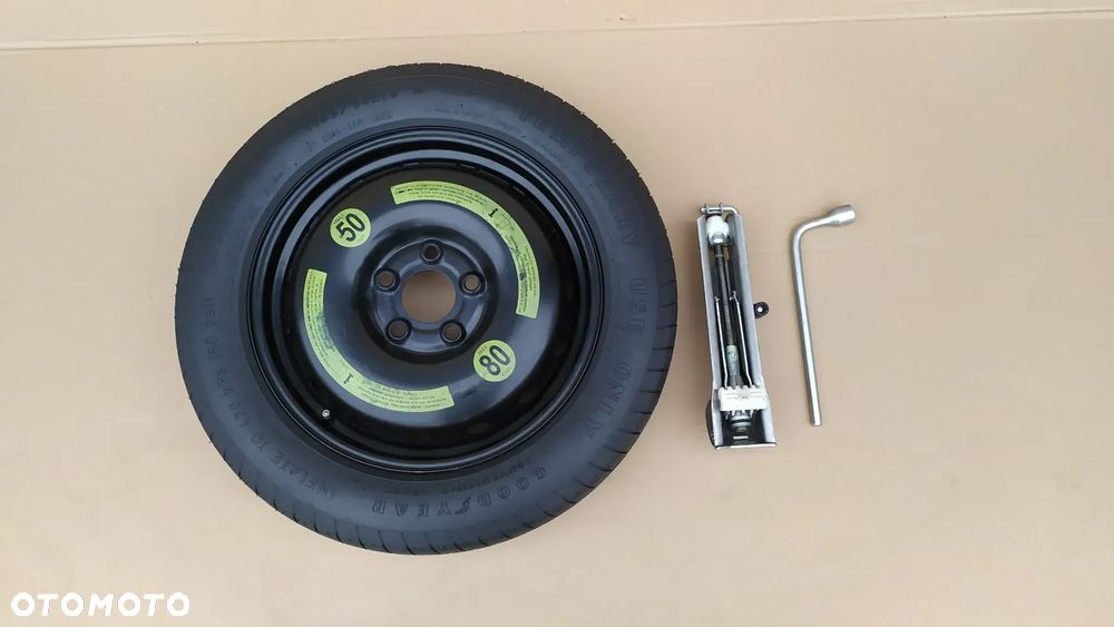 KOŁO DOJAZDOWE 5x112 R16 MERCEDES C KLASA W204 W205 CLK W209 - 1