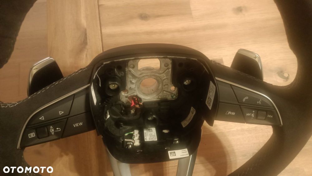 Nowa oryginalna kierownica Audi RSQ8 RSQ7 alcantara  łopatki multi - 5