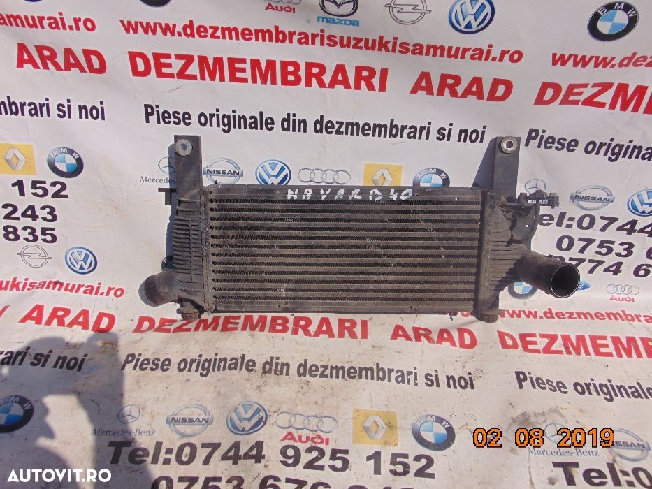 Radiator intercooler Nissan Navara D40 2.5 Pathfinder dezmembrez navar - 1