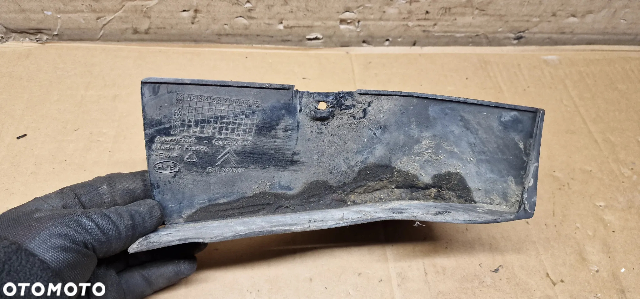Listwa progowa progu lewy przód Citroen C5 III - 4