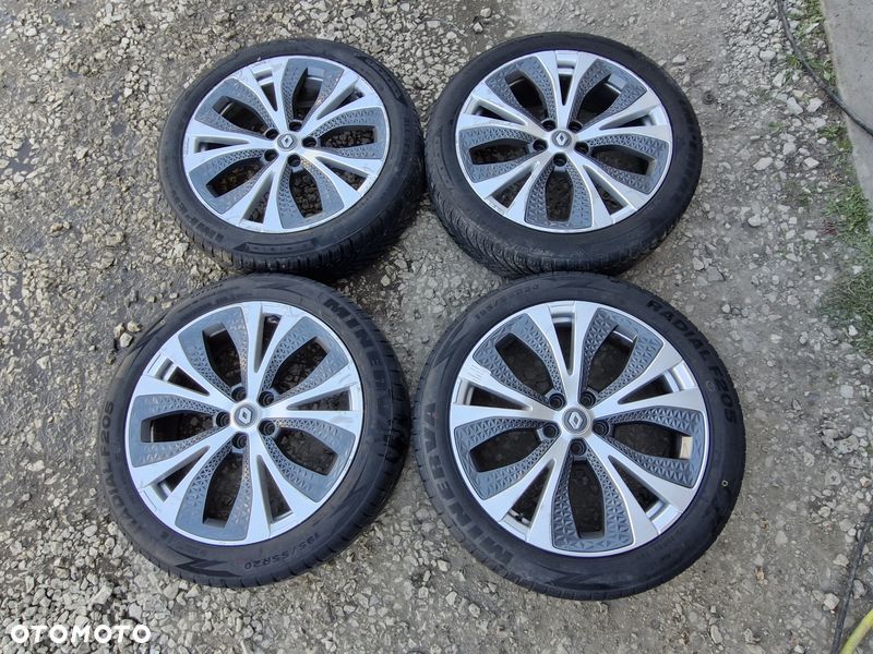 RENAULT SCENIC IV MEGANE 6.5J FELGI ALUMINIOWE 20 CALI 403006686R KOŁA 5X114,3 - 1