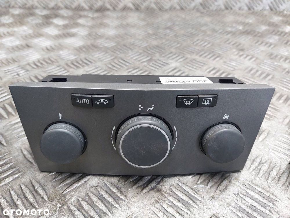 PANEL NAWIEWU + PRZEŁĄCZNIK ŚWIATEŁ + WYŚWIETLACZ OPEL ASTRA H 13122963 - 3