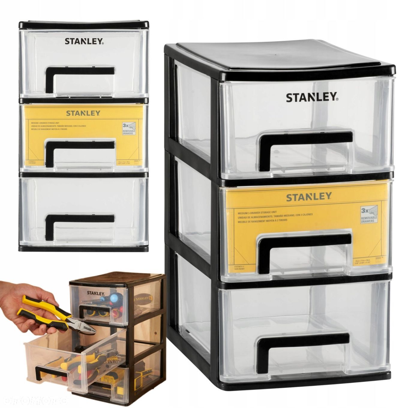STANLEY FATMAX ZESTAW SZUFLAD SZUFLADY ESSENTIAL M ORGANIZER STST40711-1 - 1