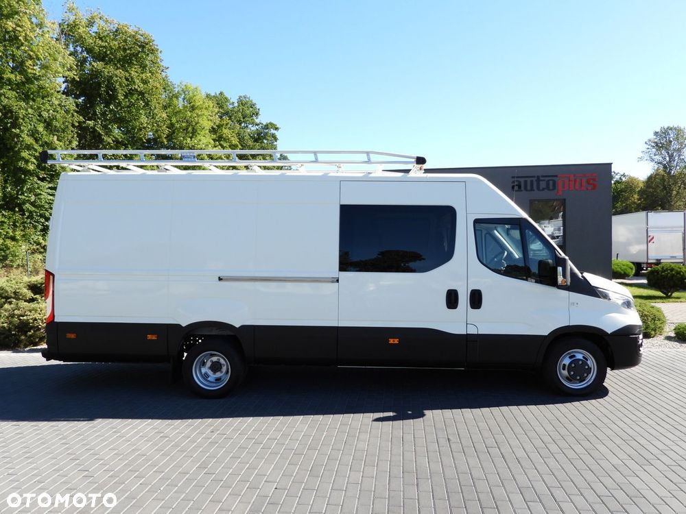 Iveco DAILY 35C17 FURGON BRYGADÓWKA 6 MIEJSC TEMPOMAT BLIŹNIACZE KOŁA KLIMATYZACJA  170KM - 8