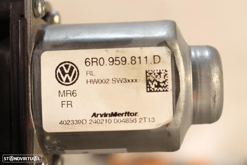 Motor Do Elevador De Vidro Traseiro Esquerdo Seat Ibiza Iv (6J5, 6P1) - 8
