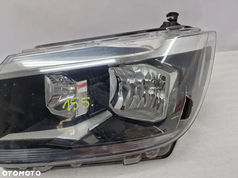 VW CRAFTER II 2 / MAN TGE 16- LEWA ZWYKŁA LAMPA PRZEDNIA PRZÓD , NR 7C1941005 , NR AUKCJI LA155 - 6