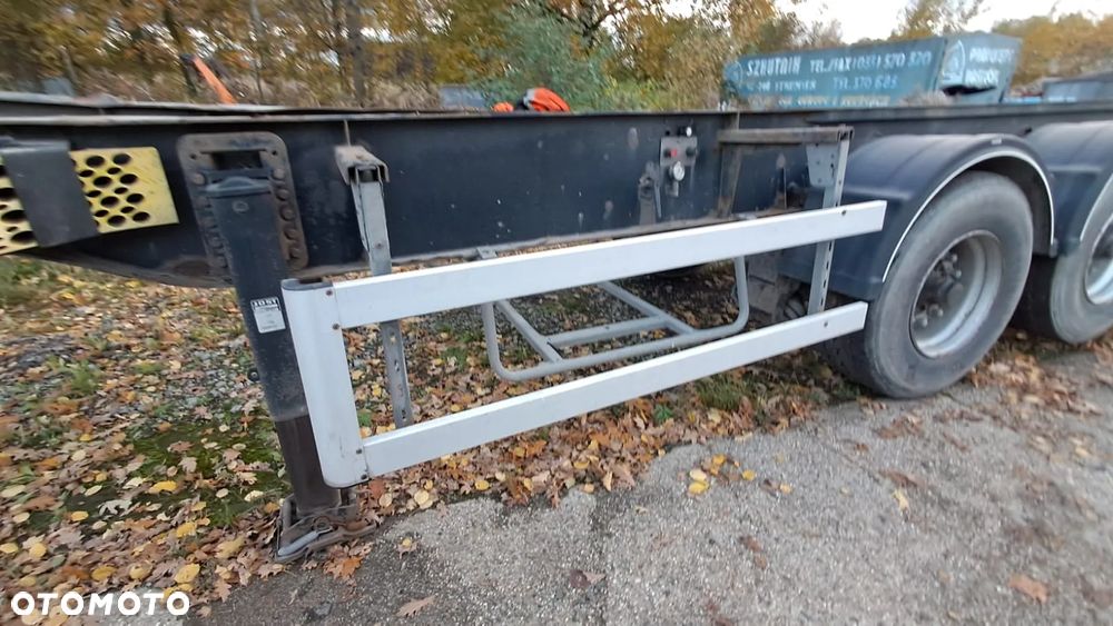 kosz na koło zapasowe naczepy ciężarowej wanny mega