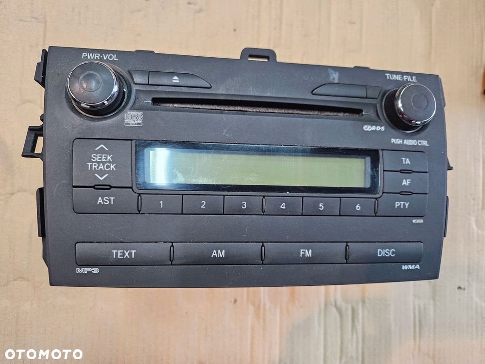 toyota corolla e15 07-09 radio - 1
