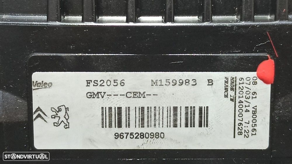 ELETROVENTILADOR PEUGEOT 207 XS PACK - 6