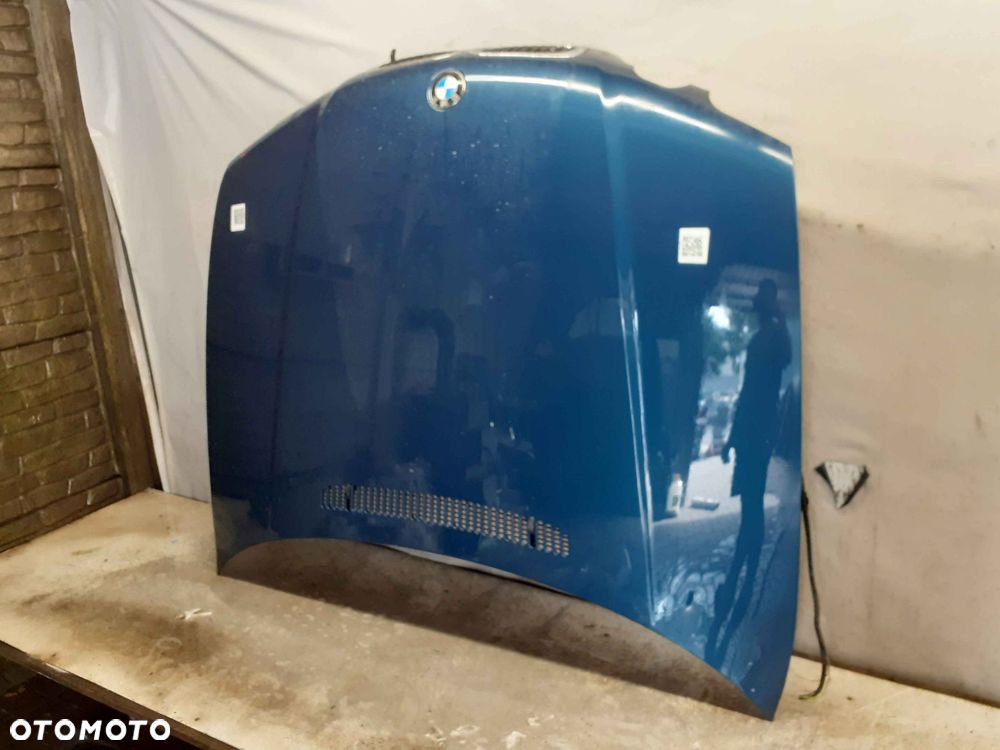 $ MASKA POKRYWA SILNIKA DO BMW E46 3 COMPACT TOPASBLAU uszkodzona!!! - 3