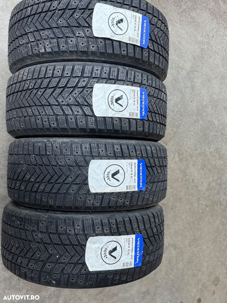 Vând 4 anvelope 245/45/18 vredestein de iarnă noi - 1