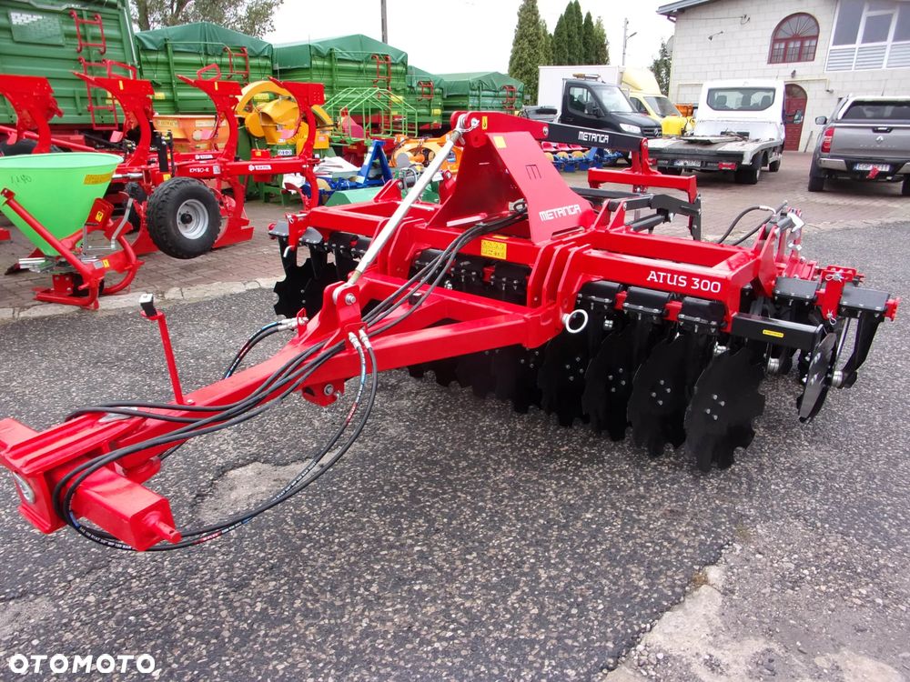 Inny Agregat uprawowy, brona talerzowa ciężka hydraulicznie składana BTCH Euro-Masz 4,0 metry, Agregat uprawowo siewny talerzowy ATUS-300 METANGA z wałem oponowym, ATUS 250,270,300 - Metanga, EuroMasz,  Agro-Masz - 21