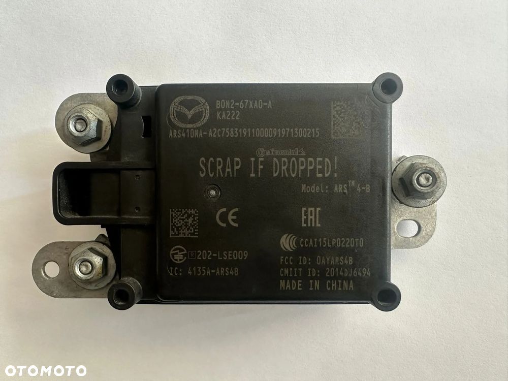 MAZDA 3 CX30 CX-30 2018 2023 Przedni RADAR Czujnik radarowy B0N267XA0A - 1