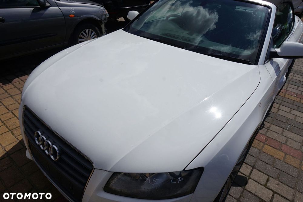 MASKA ZDERZAK BŁOTNIKI LAMPY A5 I 8T LY9C  AUDI 2007-2016 BIAŁY PRZÓD KOMPLETNY - 3