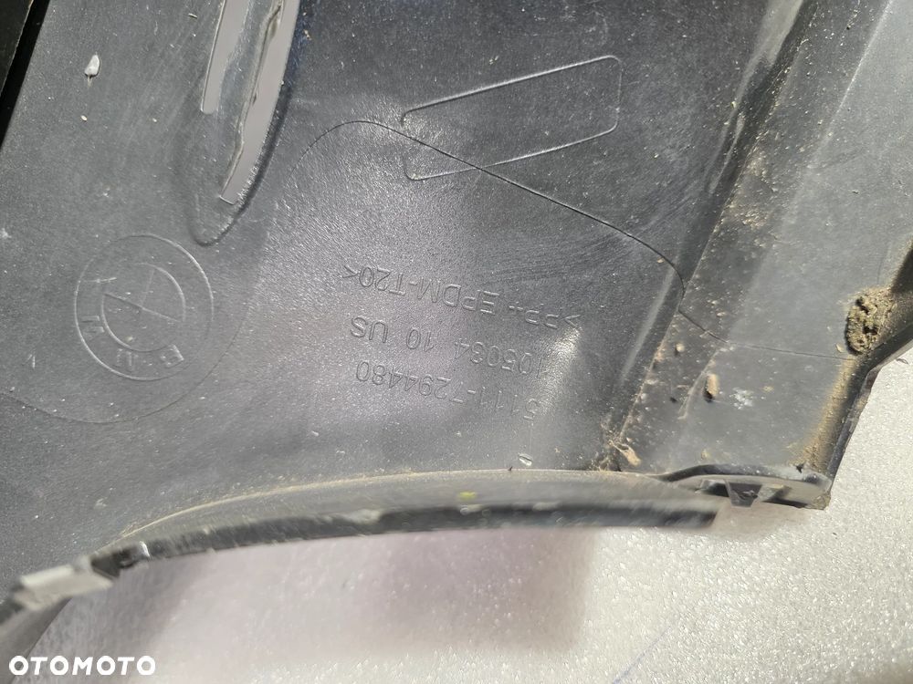 BMW X5 F15 13- ZDERZAK PRZEDNI PRZÓD NA SPRYSKI + 4xPDC , NR 51117294480 / 7294480 , NR AUKCJI NZ1600 - 37