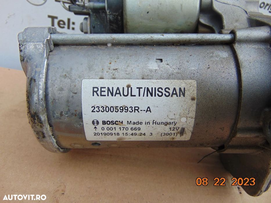 Electromotor dacia 1.0tce Logan Duster sandero mcv jogger Renault clio - 2
