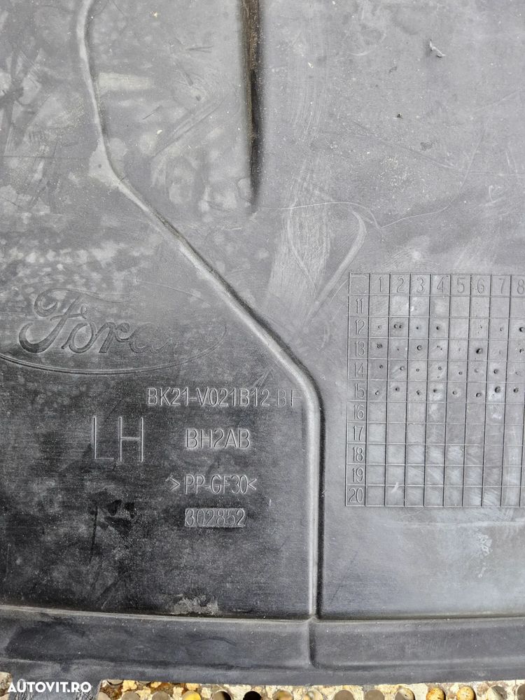 Ornament capac sub Grila stergatoare Ford Transit custom 2012-2023 cod bk21v021b12bf - 3