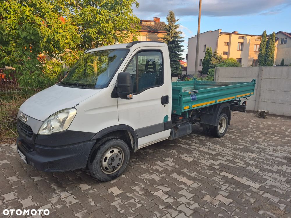 Iveco 40c11 Oryginalna Wywrotka Kipper Meiller Blokada Mostu DMC 3500kg Kat B Gaz Na Linke tylko 101 000km - 1
