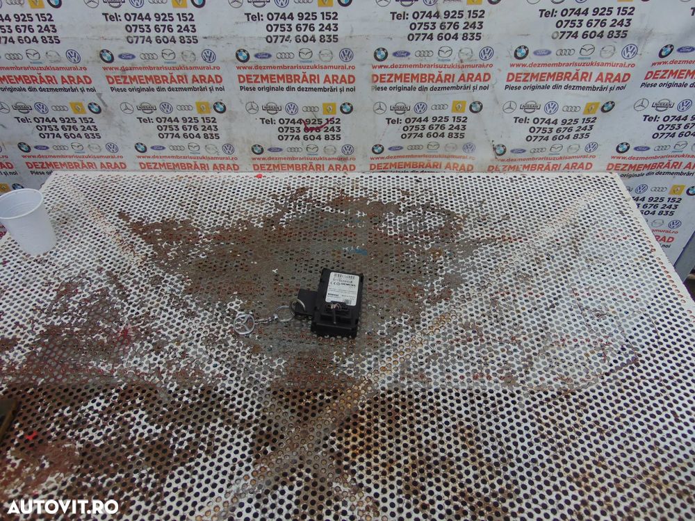 Contact cu cheie Renault Scenic 2 megane 2 contact cu cartela cod 8200125077 - 1