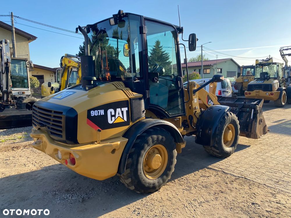 Caterpillar CAT 907H, 2012 ROK, ŁYŻKA OTWIERANA + WIDŁY, z NIEMIEC - 6