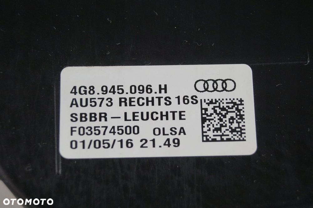 AUDI RS7 A7 4G LAMPY MATRIX TYL 4G8945093H EUROPA - 2
