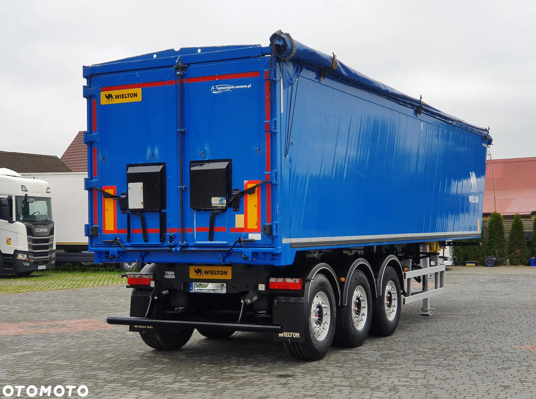 Wielton Wywrotka / 50 m3 / SAF INTRAX / ALUFELGI / - 2