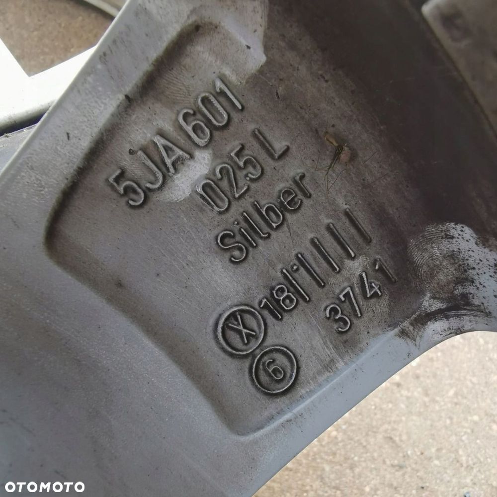 FELGI SKODA RAPID FABIA 6J 15 ET38 5x100 5JA601025L 5JA601025M 5JA601025N - 9