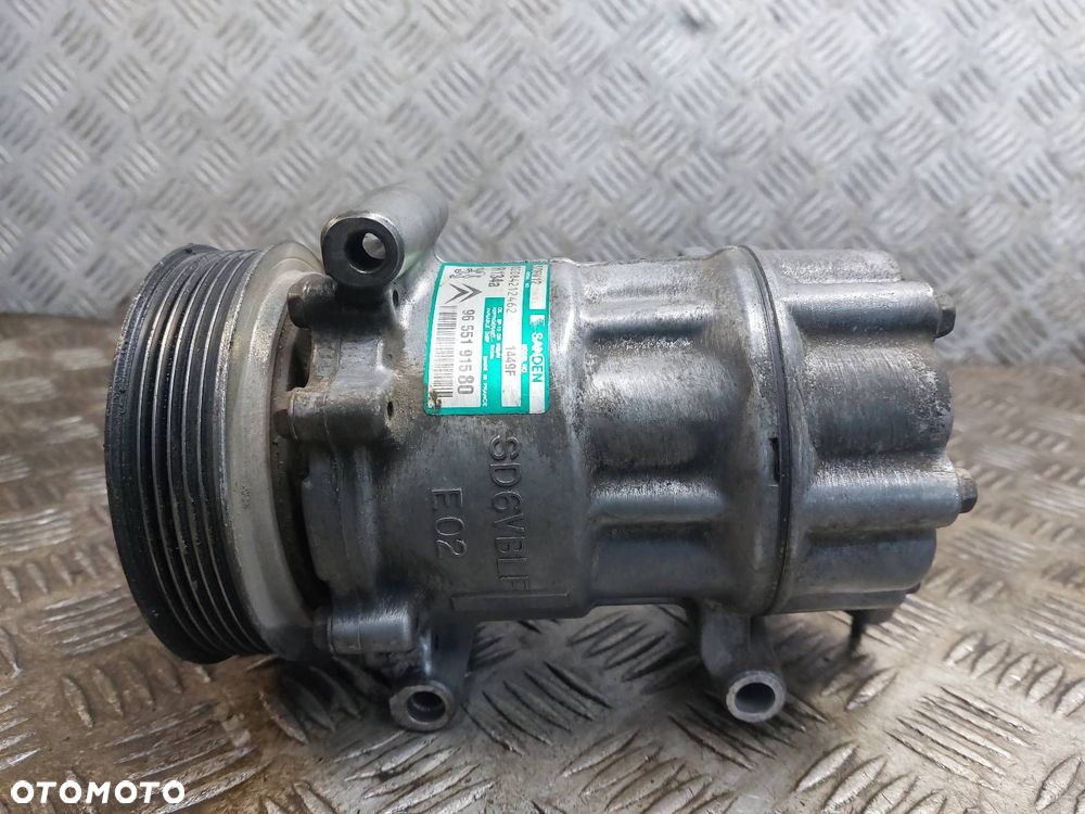 SPRĘŻARKA KOMPRESOR KLIMATYZACJI CITROEN XSARA PICASSO I 1.8 16V 9655191580 - 1