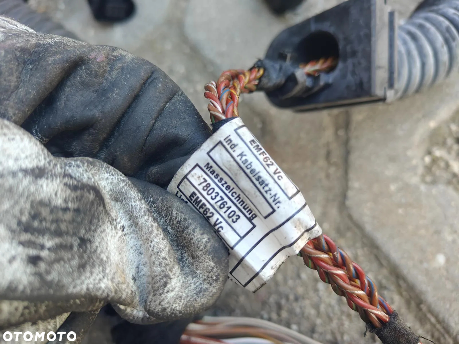 BMW E60 E61 2.0D N47 Instalacja Elektryczna Silnika Wiązka Silnika Europa - 2