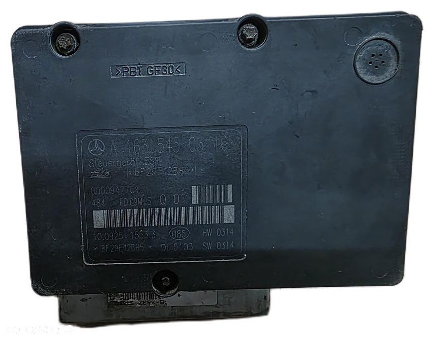 Pompa Abs Esp Moduł Mercedes Ml W163 Po Liftingu A1635450316 - 5