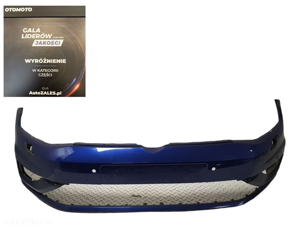 VW GOLF 7 VII GTI GTD LIFT 17-20 ZDERZAK  PRZÓD PRZEDNI SPRYSKI 4PDC 5G0807221L - 1