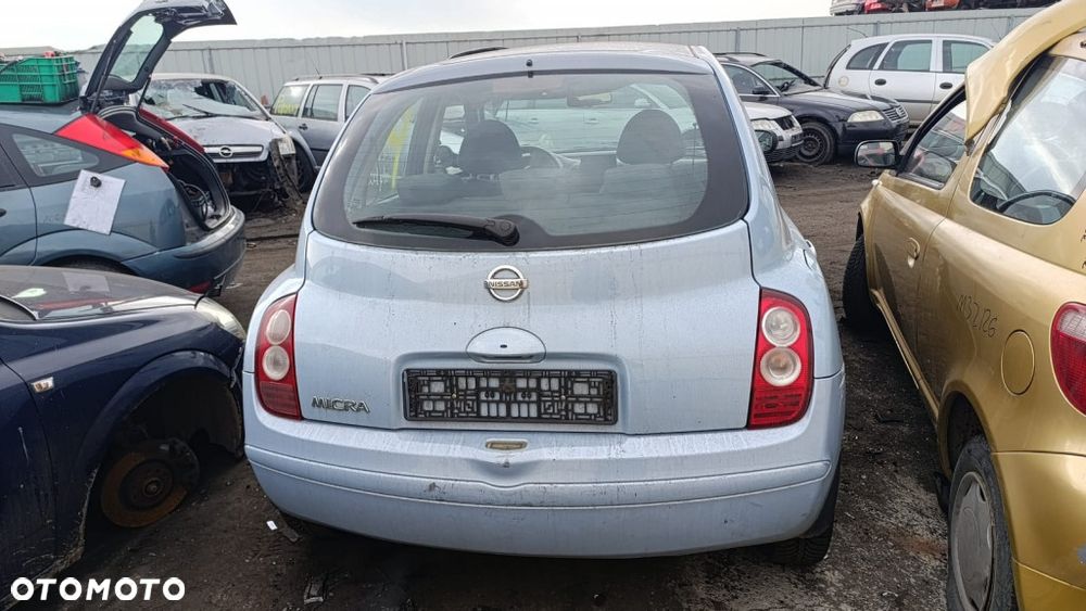 35942 Nissan Micra K12 model od 03-07 silnik 1.2 16V 80 km CR12DE lakier B32G - 6