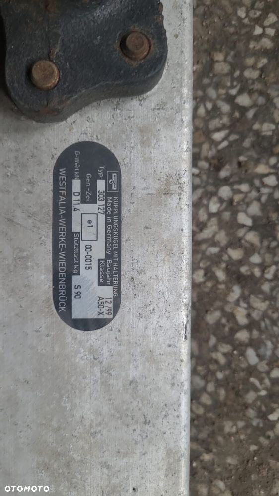 belka zderzaka tył BMW  5 E39 - 2