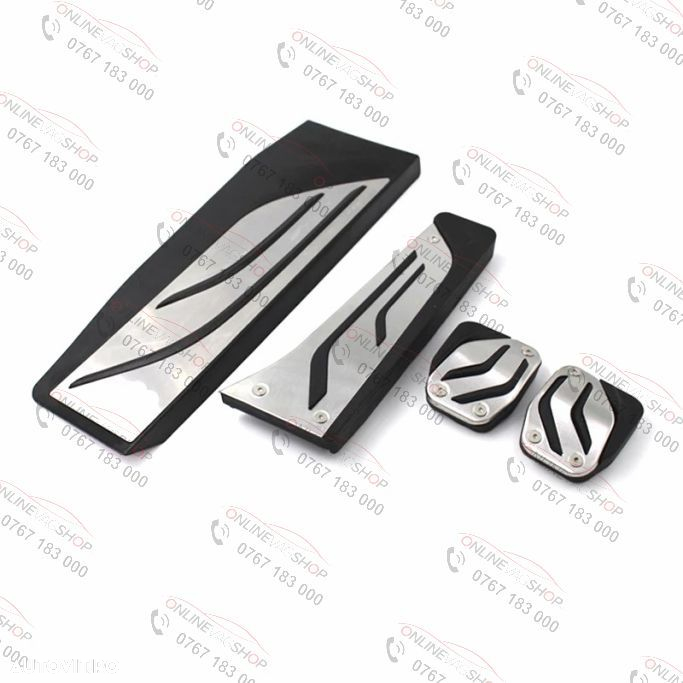 Pedale inox BMW M-power F20, F21,F22,F30, F31, F34,F32,F36 - 2