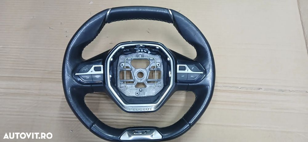Volan de piele cu comenzi Peugeot 5008 3008 GT 2019 - 1