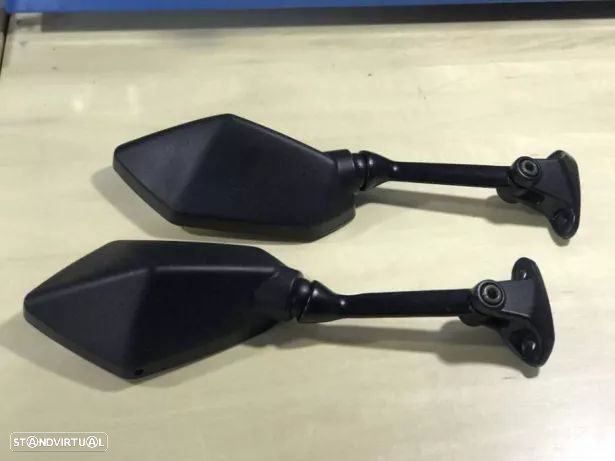 Retrovisores kawasaki z1000 ninja 650r espelhos 400 Er6f - 1