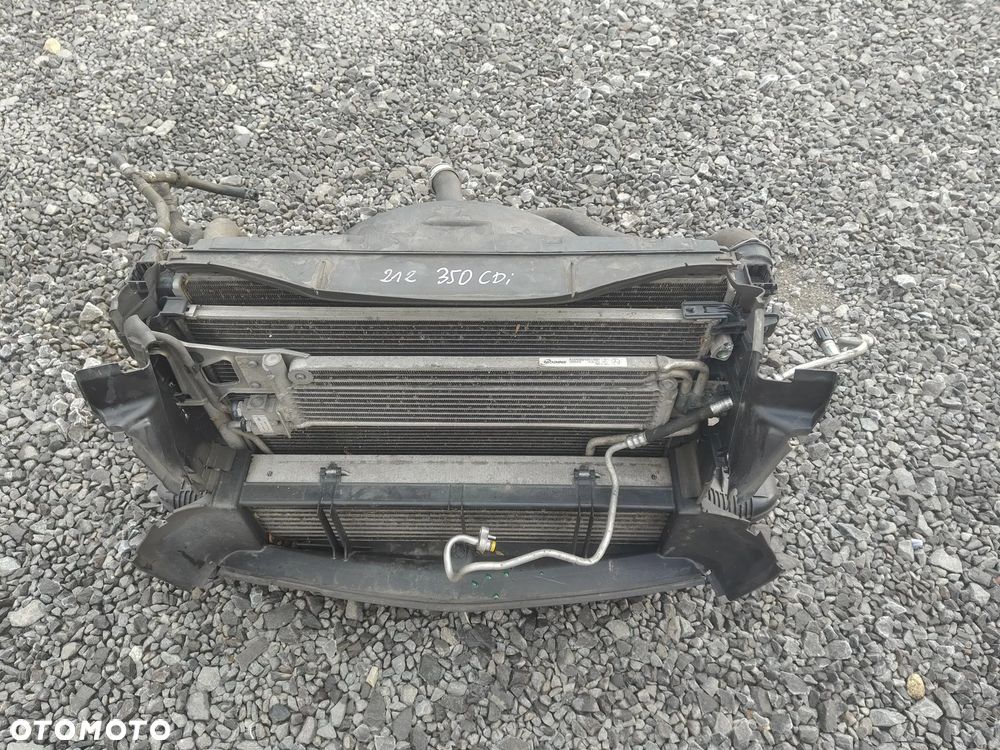MERCEDES W212 3.0 CDI OM642 350cdi Pas Przedni Wzmocnienie Czołowe Chłodnice Belka - 2
