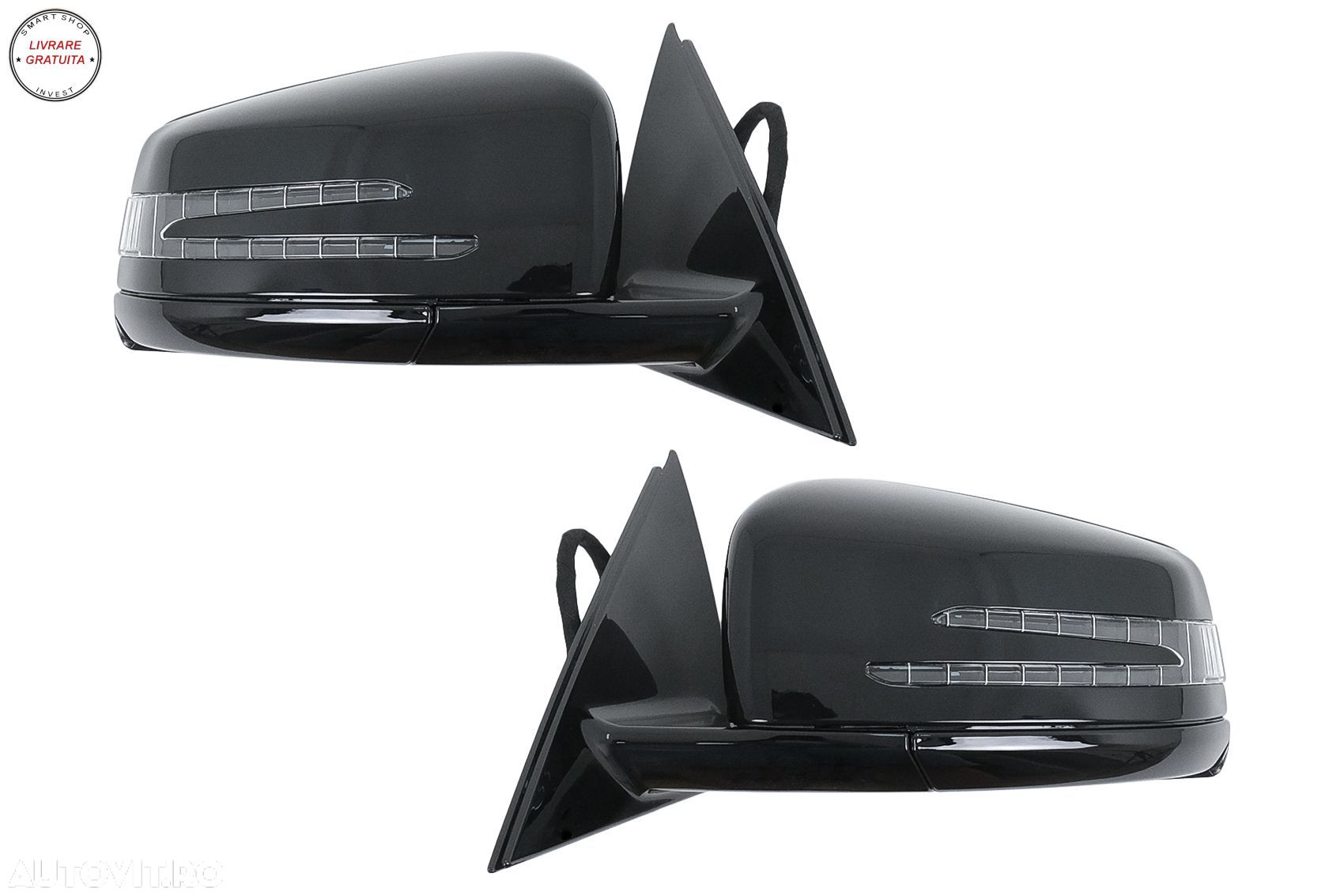 Oglinzi complete Mercedes S Class W221 (2005-2010) Facelift Look- livrare gratuita - 1