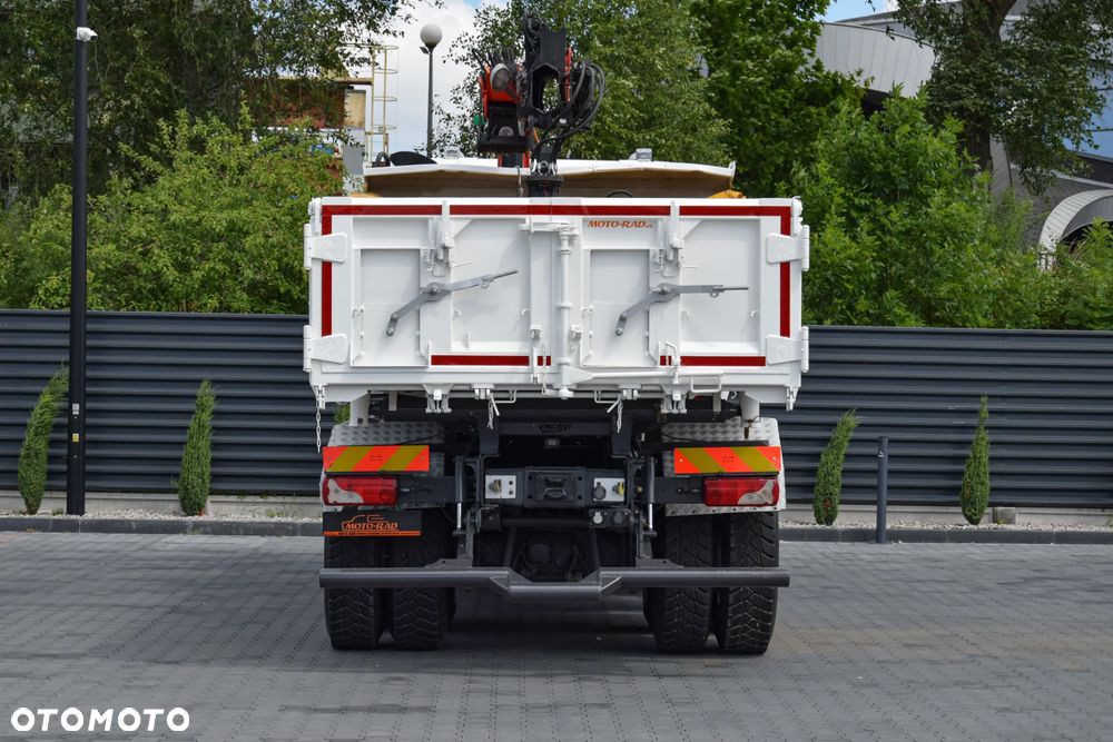 Scania G410 / 6x4 / EURO 6 / HDS PALFINGER PK 17.001 / WYSUW x3 / ROTATOR / CHYWTAK / STEROWANIE RADIOWE / WYWROTKA / HYDROBURTA / AUTOMAT / KAMERA COFANIA / NAWIGACJA / HAK / NISKI PRZEBIEG / 2017 / SERWISOWANY / SPROWADZONY - 6